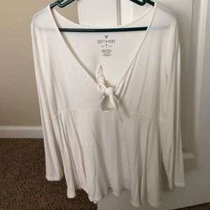 American Eagle Soft and Sexy Tie Front